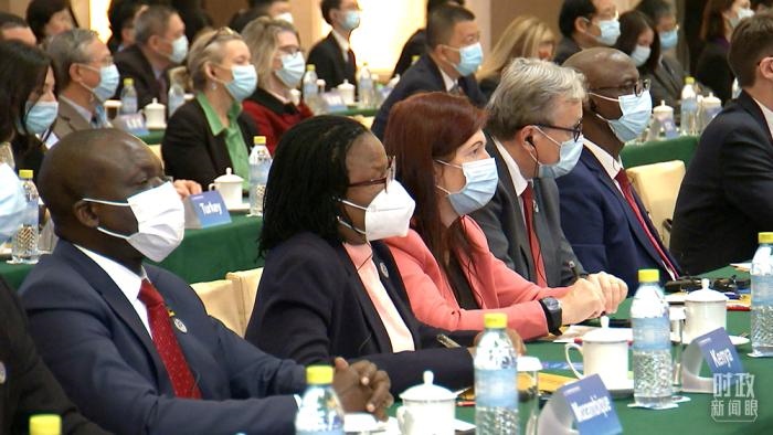 △紀念會議分會場的與會嘉賓。(總臺央視記者楊立峰拍攝)