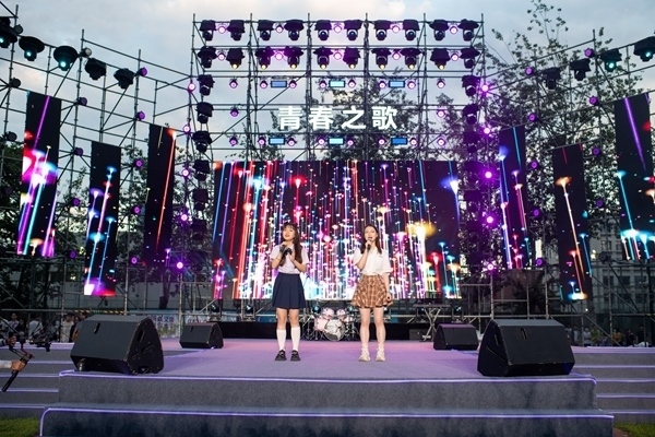 歌會現(xiàn)場。人民網(wǎng)記者 翁奇羽攝