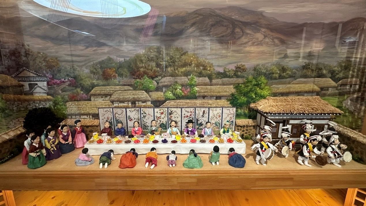 朝鮮族花甲禮展示。人民網(wǎng)記者 金洪花攝