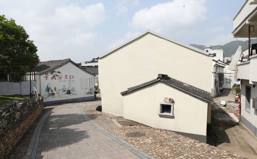 浙江省義烏市李祖村一景（2023年5月23日攝）。