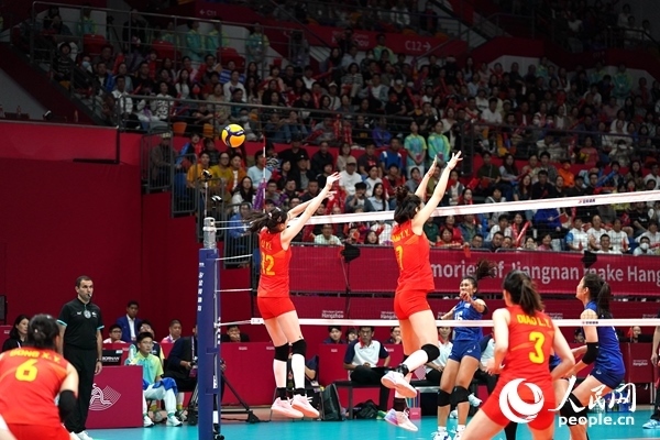 比賽現(xiàn)場。人民網(wǎng)記者 胡雪蓉?cái)z