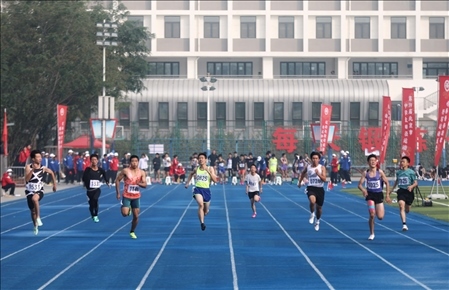 第59屆北京市中學(xué)生田徑運(yùn)動(dòng)會(huì)暨北京學(xué)生金奧運(yùn)動(dòng)隊(duì)田徑運(yùn)動(dòng)會(huì)。北京市教委供圖