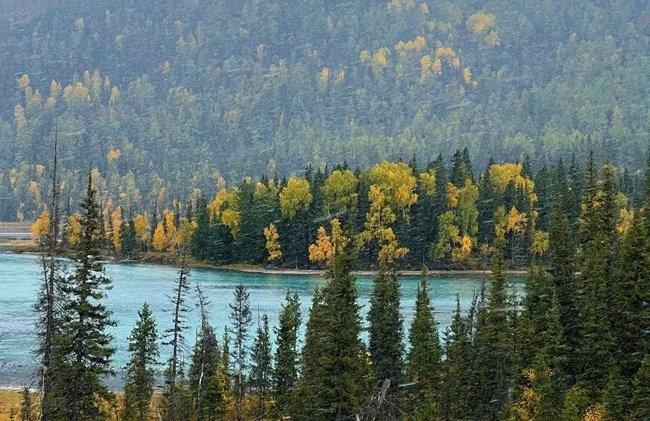 禾木景區(qū)。中國鐵路烏魯木齊局集團(tuán)有限公司供圖