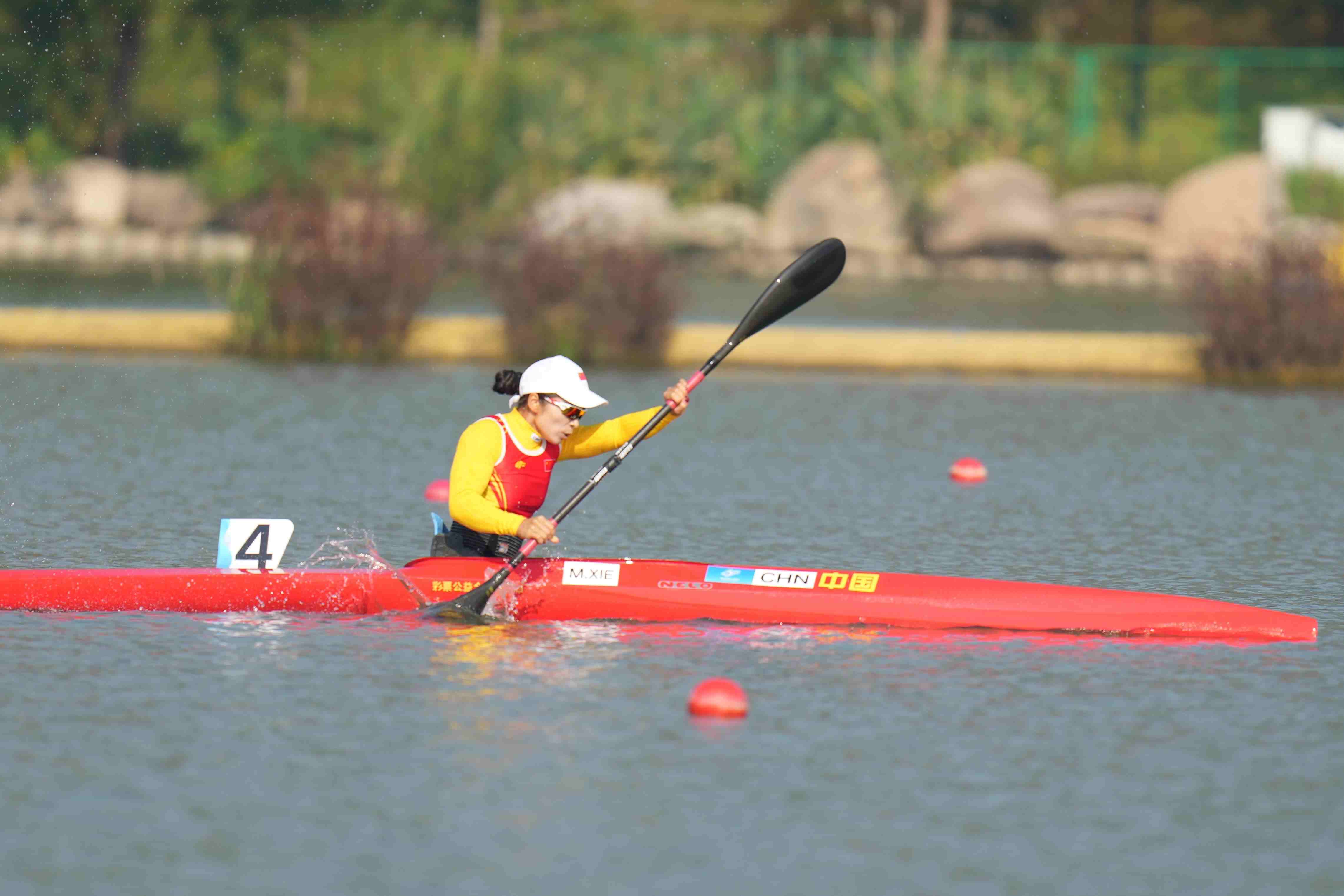 △2023年10月23日，中國(guó)選手謝毛三獲得本屆亞殘運(yùn)會(huì)首金。