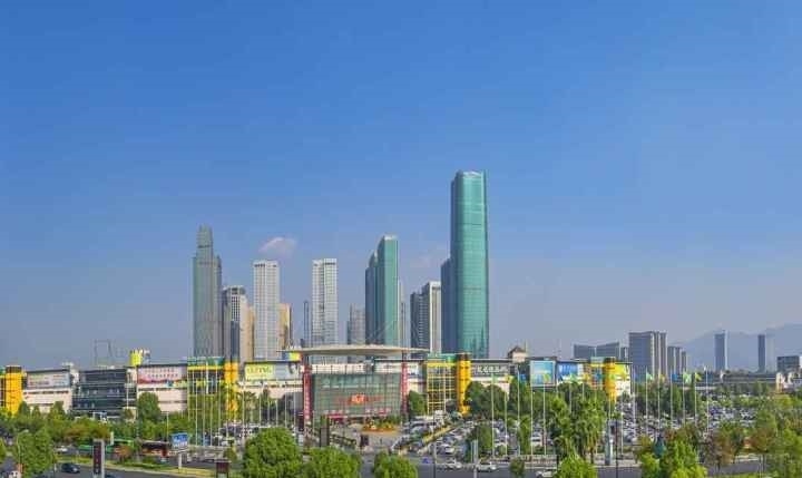 義烏城市風貌。義烏市委宣傳部供圖
