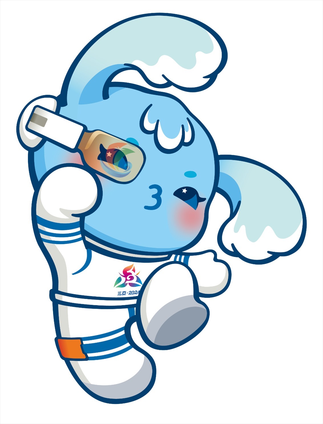 第十二屆全國少數(shù)民族傳統(tǒng)體育運(yùn)動(dòng)會(huì)吉祥物“吉貝”。第十二屆全國少數(shù)民族傳統(tǒng)體育運(yùn)動(dòng)會(huì)組委會(huì)供圖