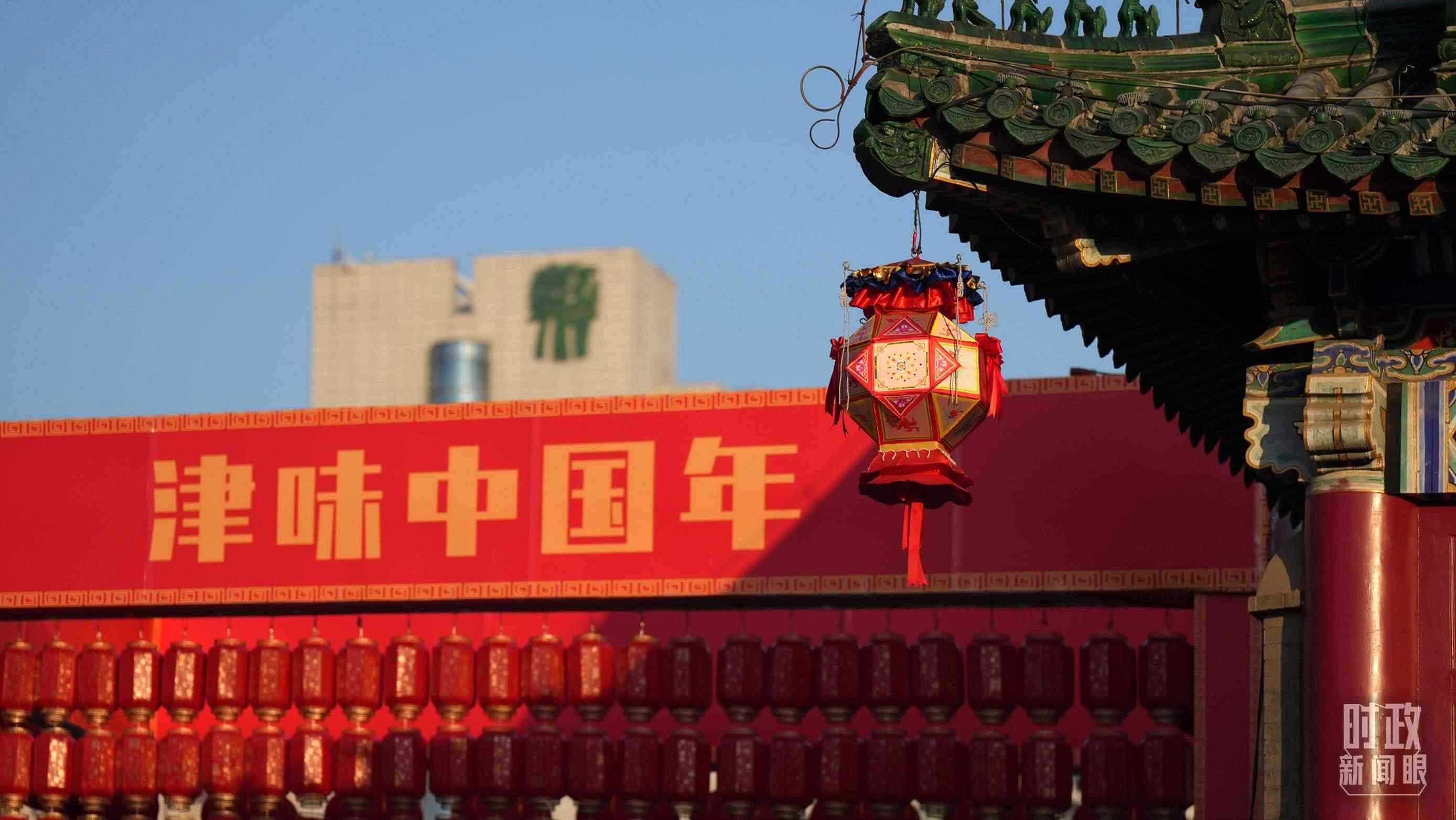 △天津街景。（總臺國廣記者李晉拍攝）