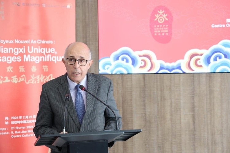 拉巴特文化藝術(shù)遺產(chǎn)復(fù)興協(xié)會主席德里希致辭?；艟z