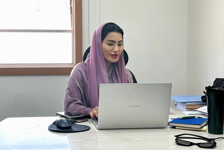 卡爾圖姆在工作中。中石化南京工程中東公司供圖