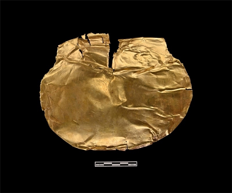 金覆面。中國文物報社供圖