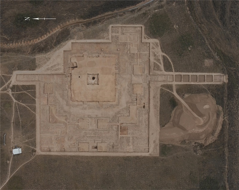 四角坪遺址平面圖。中國文物報社供圖