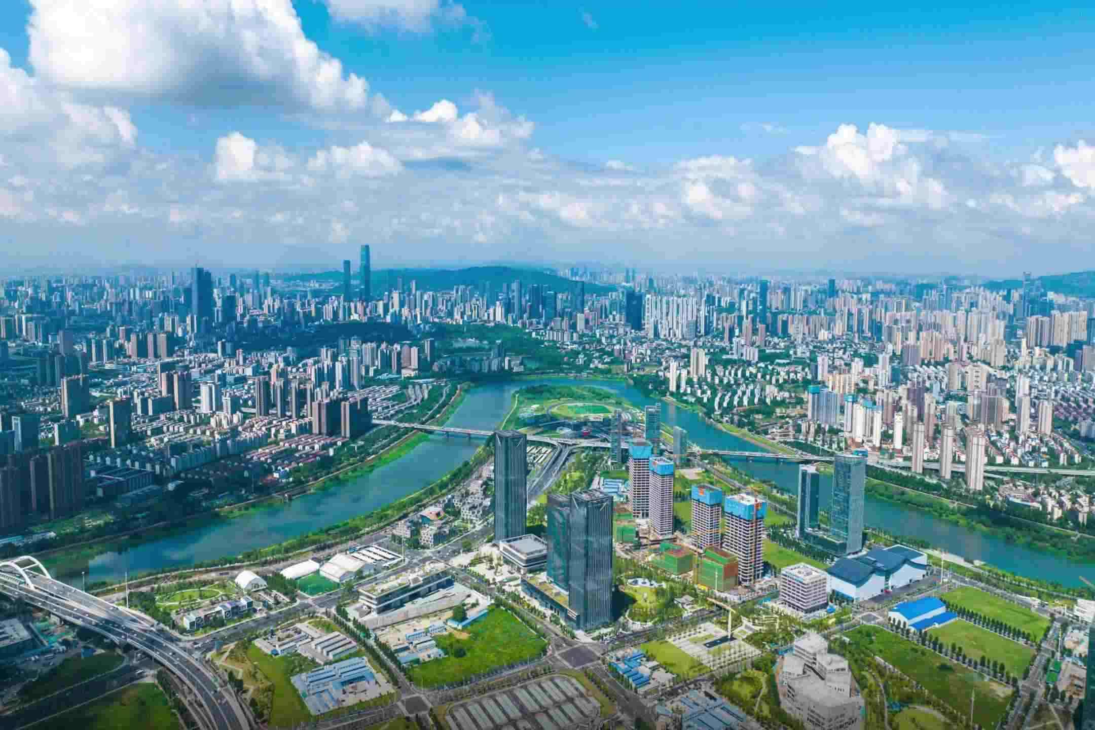 △ 圖為湖南馬欄山視頻文創(chuàng)產(chǎn)業(yè)園。