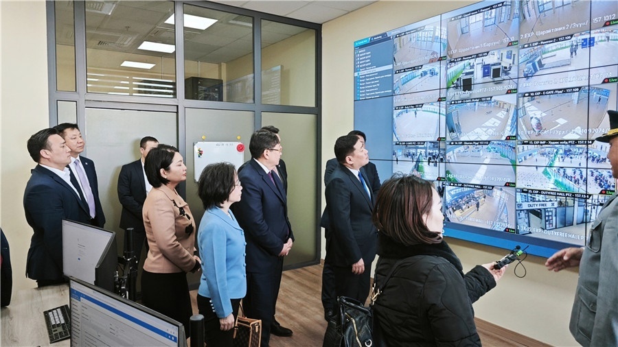 3月24日，中蒙官員考察項(xiàng)目。駐蒙古使館供圖