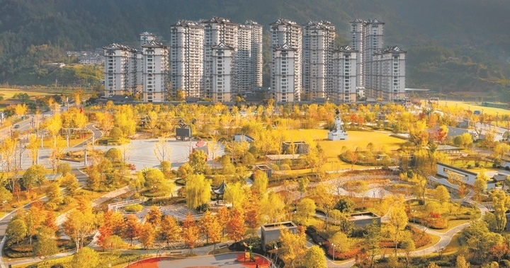 景寧率先在麗水市創(chuàng)成浙江省5A級(jí)景區(qū)城。供圖 景寧縣委宣傳部