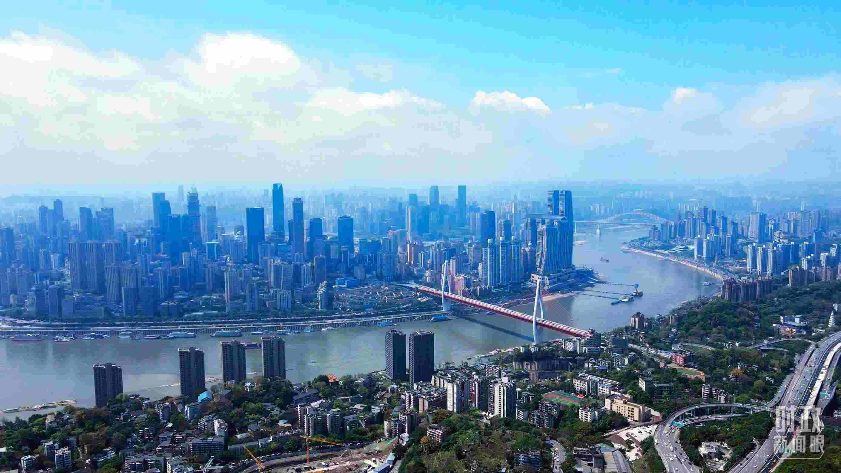 △重慶。（總臺記者謝鵬拍攝）