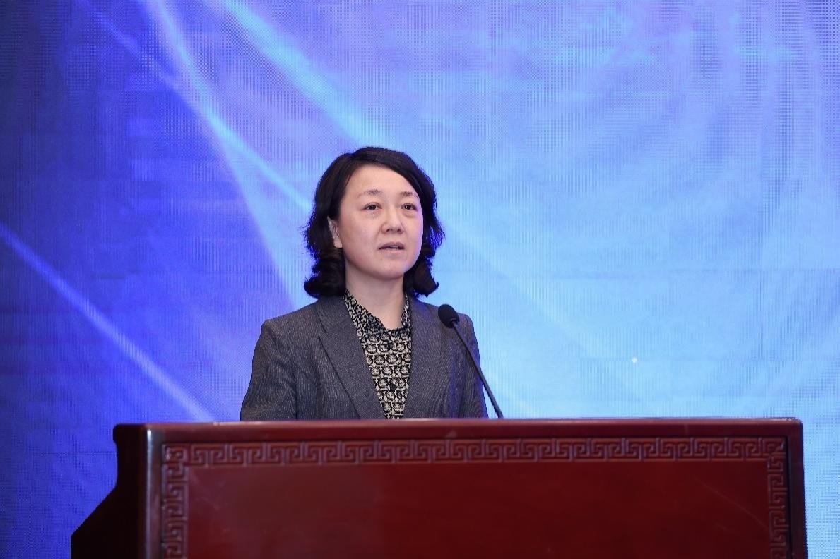 中華全國新聞工作者協(xié)會黨組成員、書記處書記吳兢致辭。主辦方供圖