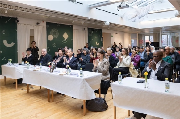 活動(dòng)現(xiàn)場(chǎng)。中國(guó)駐瑞典大使館供圖