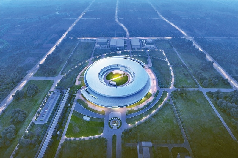 近年來(lái)，長(zhǎng)三角各省市牢牢把握高質(zhì)量發(fā)展這個(gè)首要任務(wù)，因地制宜培育和發(fā)展新質(zhì)生產(chǎn)力，朝著世界級(jí)城市群目標(biāo)邁進(jìn)。圖為第四代大科學(xué)裝置“合肥先進(jìn)光源”的效果圖（資料圖片）。 新華社發(fā)（中國(guó)科學(xué)技術(shù)大學(xué)國(guó)家同步輻射實(shí)驗(yàn)室供圖）