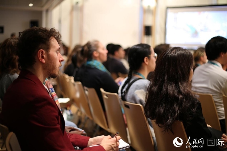 中國優(yōu)秀動畫作品推介會現(xiàn)場。人民網(wǎng)記者 于超凡攝