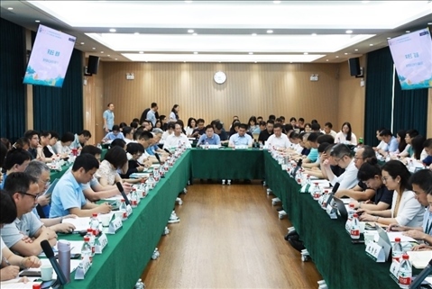 守正創(chuàng)新推動(dòng)思政課建設(shè)內(nèi)涵式發(fā)展學(xué)術(shù)研討會(huì)現(xiàn)場(chǎng)。武漢大學(xué)供圖