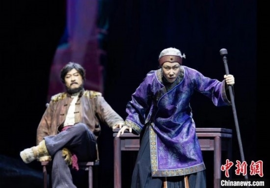 歌劇《原野》劇照。 中國音樂學院供圖