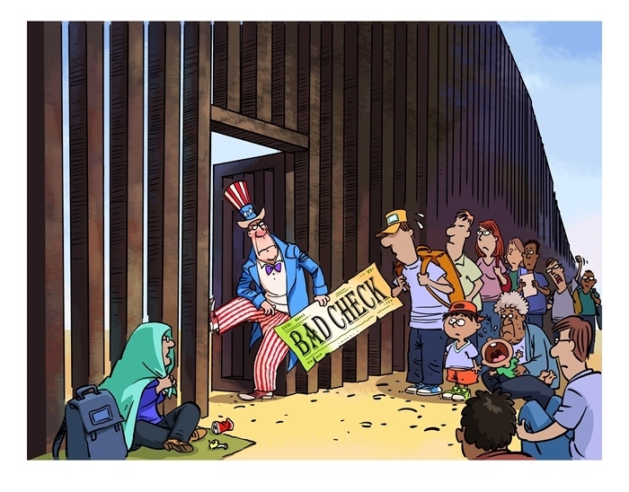 漫畫(huà)作者：馬宏亮（人民網(wǎng)版權(quán)圖片，未經(jīng)授權(quán)請(qǐng)勿轉(zhuǎn)載。）