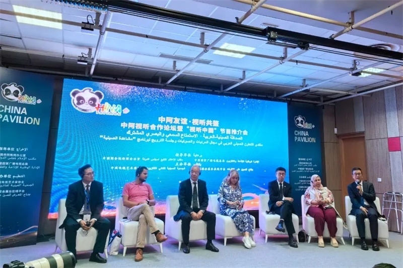 中阿視聽(tīng)業(yè)界代表共商未來(lái)合作。主辦方供圖