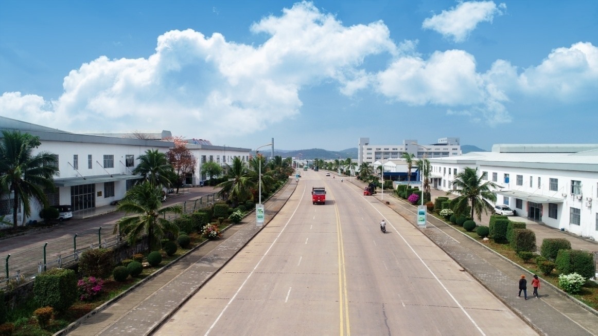 西哈努克港經(jīng)濟(jì)特區(qū)園區(qū)。西港特區(qū)公司供圖