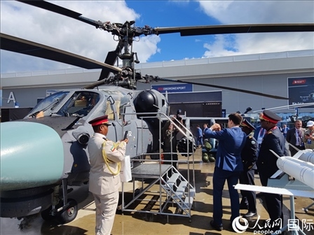 俄羅斯“軍隊(duì)-2024”國(guó)際軍事技術(shù)論壇現(xiàn)場(chǎng)。人民網(wǎng)記者 于宏建攝