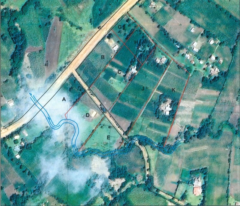 馬拉瓦供水項目平面圖。中鐵十局供圖