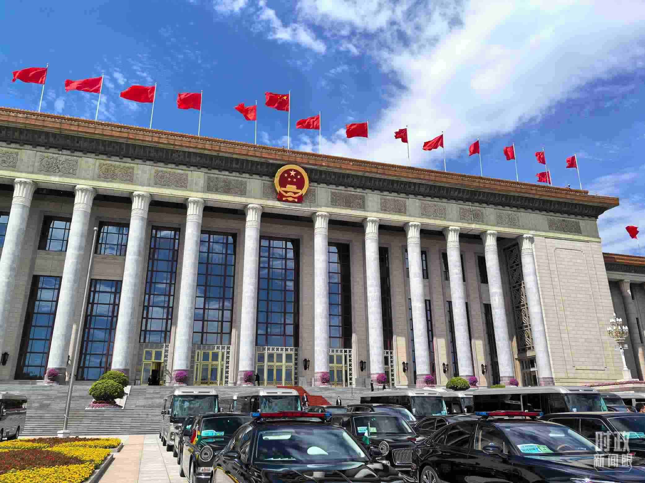  △9月5日上午，中非合作論壇北京峰會(huì)開幕式在北京人民大會(huì)堂舉行。（總臺(tái)央視記者劉瑞琳拍攝）