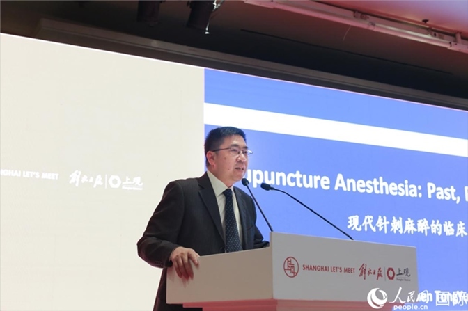 陳彤宇在演講。人民網(wǎng)記者 黃培昭攝