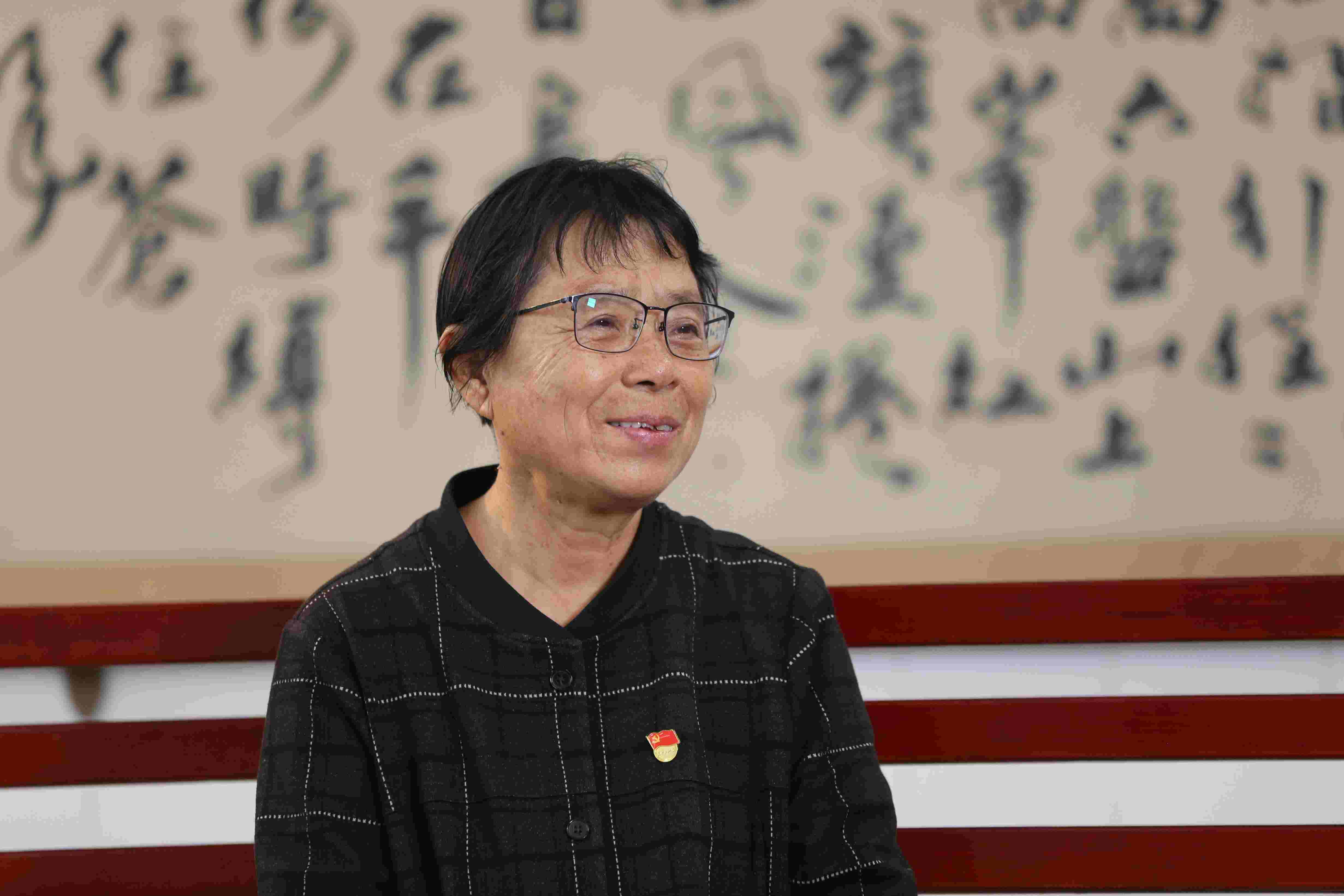 張桂梅。人民網(wǎng)記者 李發(fā)興攝