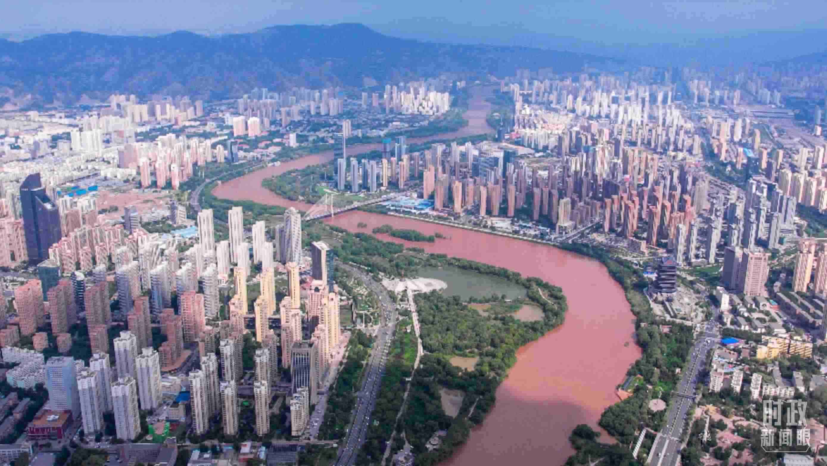 △蘭州。（總臺(tái)央視記者范凱拍攝）