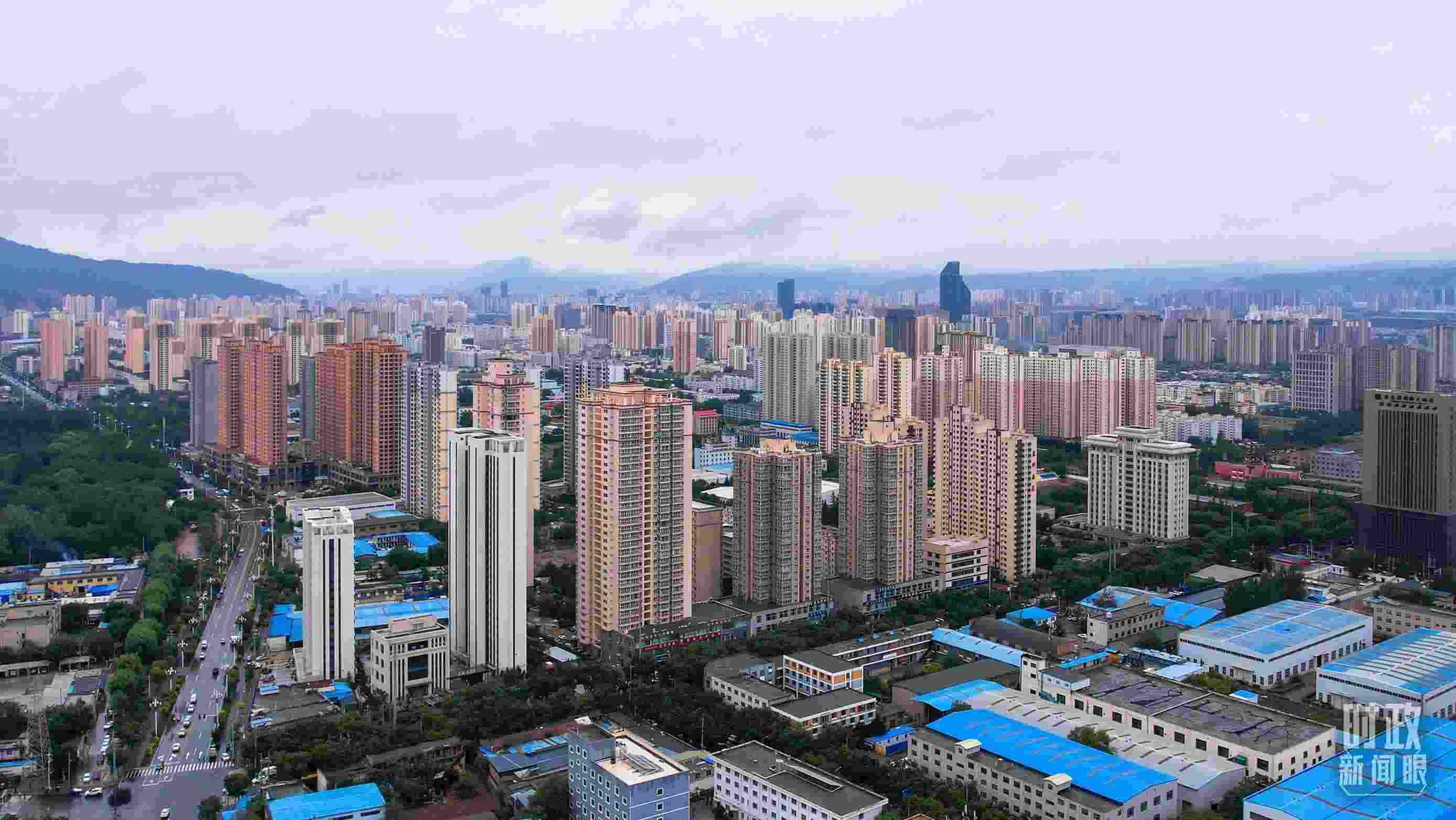 △蘭州。（總臺(tái)記者馬凌峰拍攝）