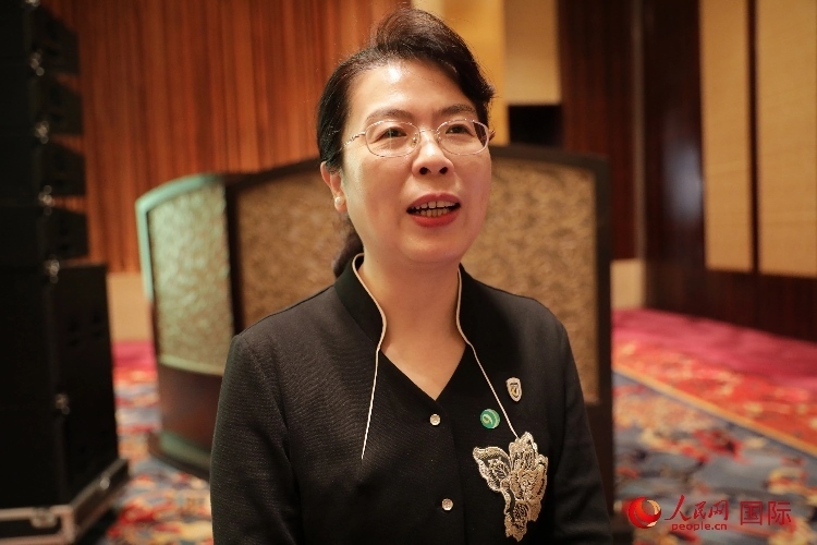 北京外國語大學(xué)亞洲學(xué)院院長、中國馬來研究中心主任蘇瑩瑩教授接受人民網(wǎng)采訪。人民網(wǎng) 王婧攝