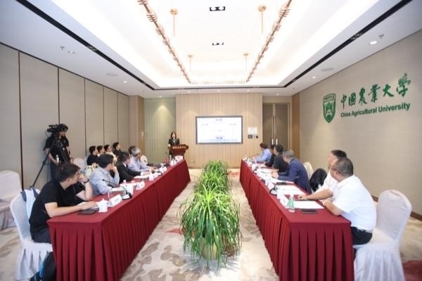 路演會現(xiàn)場。中國農(nóng)業(yè)大學(xué)供圖