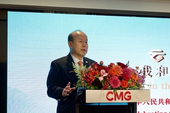 中國(guó)駐澳大利亞大使肖千出席活動(dòng)并致辭。張舒惠攝