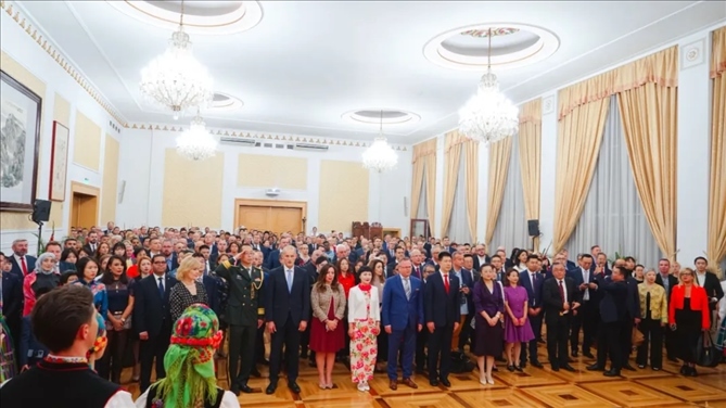 招待會(huì)現(xiàn)場(chǎng)。中國(guó)駐波蘭大使館供圖