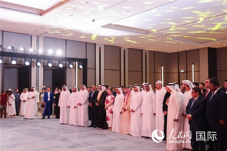 招待會現(xiàn)場。人民網(wǎng)記者任皓宇攝