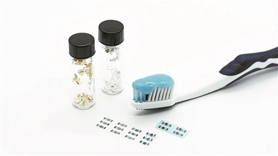  一種基于酞菁銅的晶體管研發(fā)成功。圖片來源：美國趣味工程網(wǎng)站