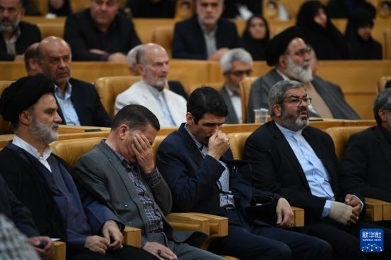 這是10月7日在伊朗首都德黑蘭拍攝的第七屆聲援巴勒斯坦兒童和青少年國際會議現(xiàn)場。新華社記者 沙達(dá)提 攝