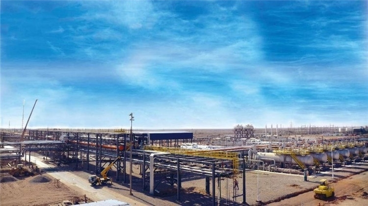 油田廠區(qū)一景。中國海油供圖