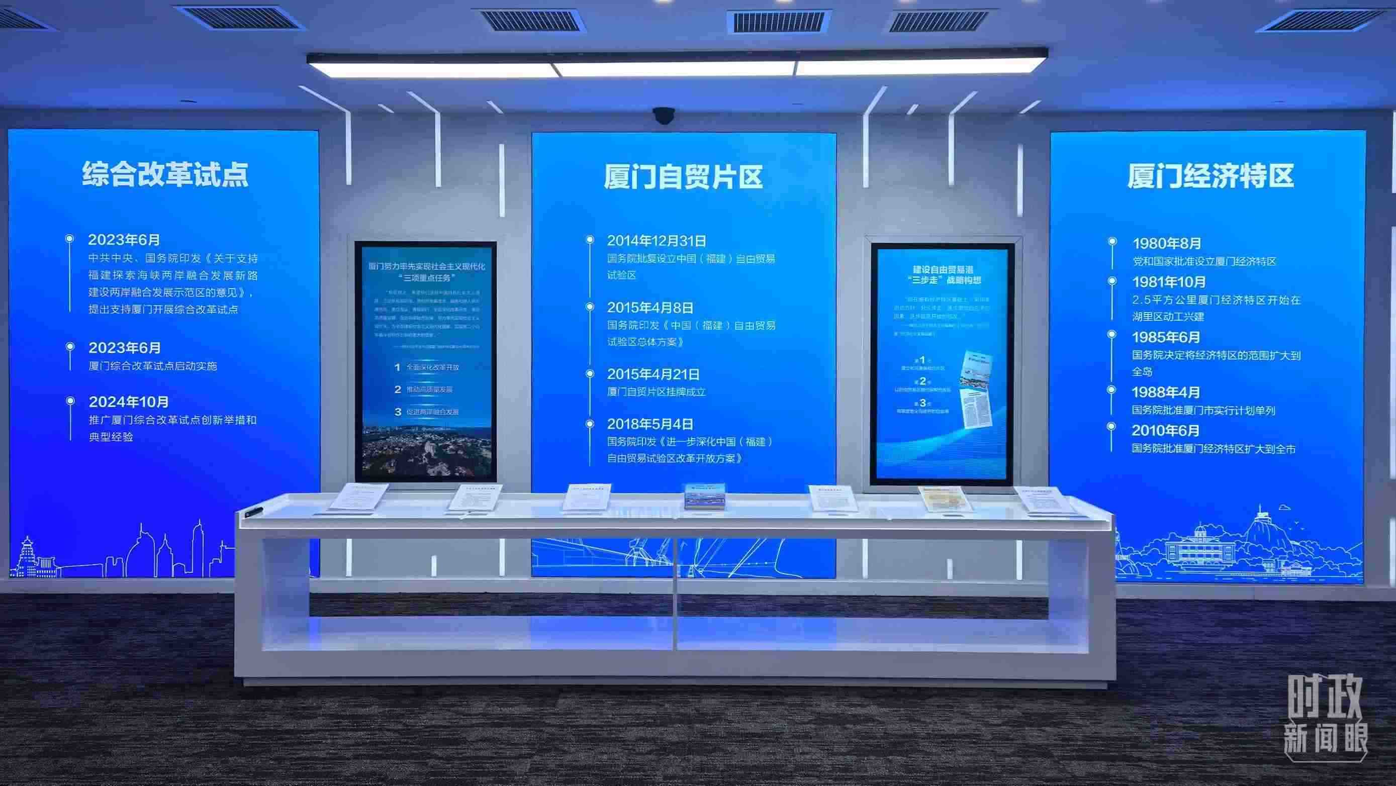 △中國（福建）自由貿(mào)易試驗區(qū)廈門片區(qū)。（總臺央視記者程鋮拍攝）