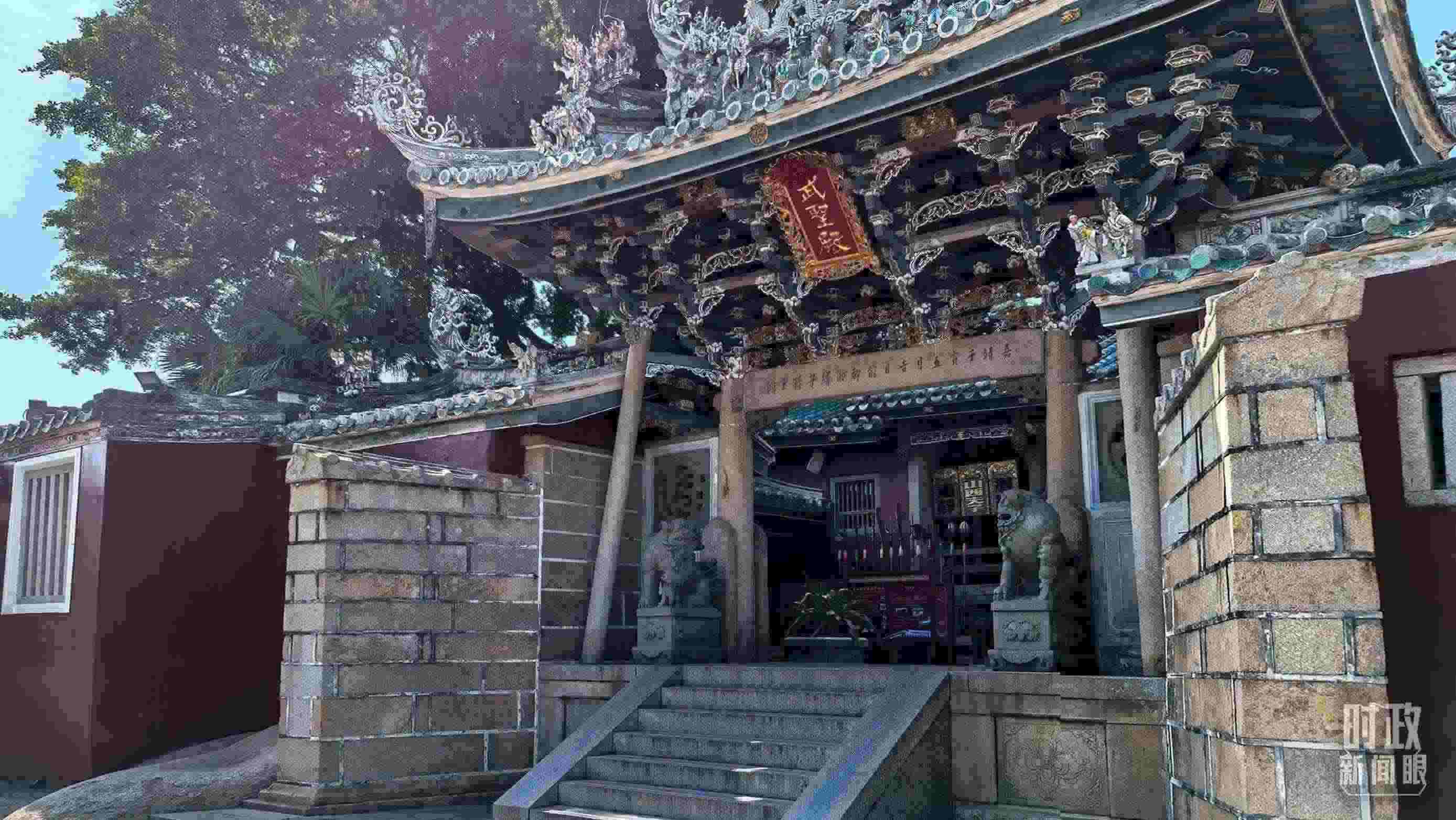 △關(guān)帝文化產(chǎn)業(yè)園。（總臺央視記者陸泓宇拍攝）