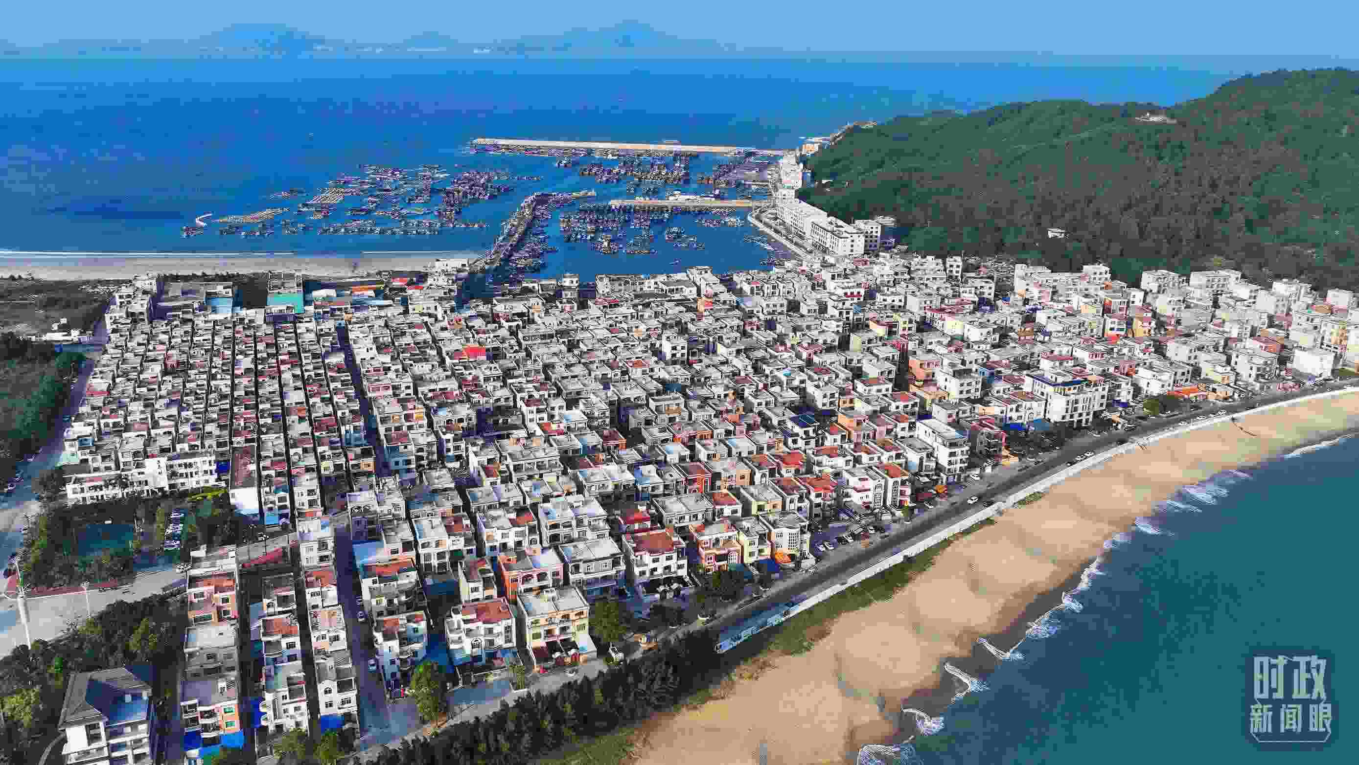 △澳角村。（總臺記者李鵬沖拍攝）