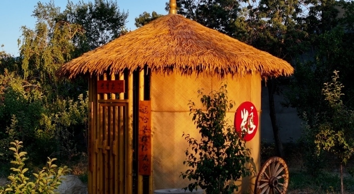 老奇臺(tái)人民法庭“土圓倉(cāng)”調(diào)解室。老奇臺(tái)人民法庭供圖