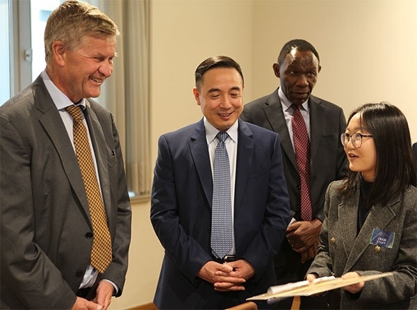 活動現(xiàn)場。中國駐歐盟使團供圖