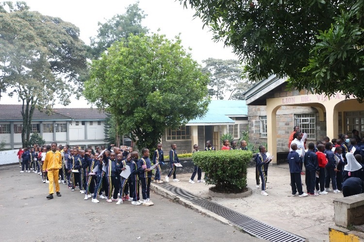 考場(chǎng)現(xiàn)場(chǎng)。埃格頓大學(xué)孔子學(xué)院供圖