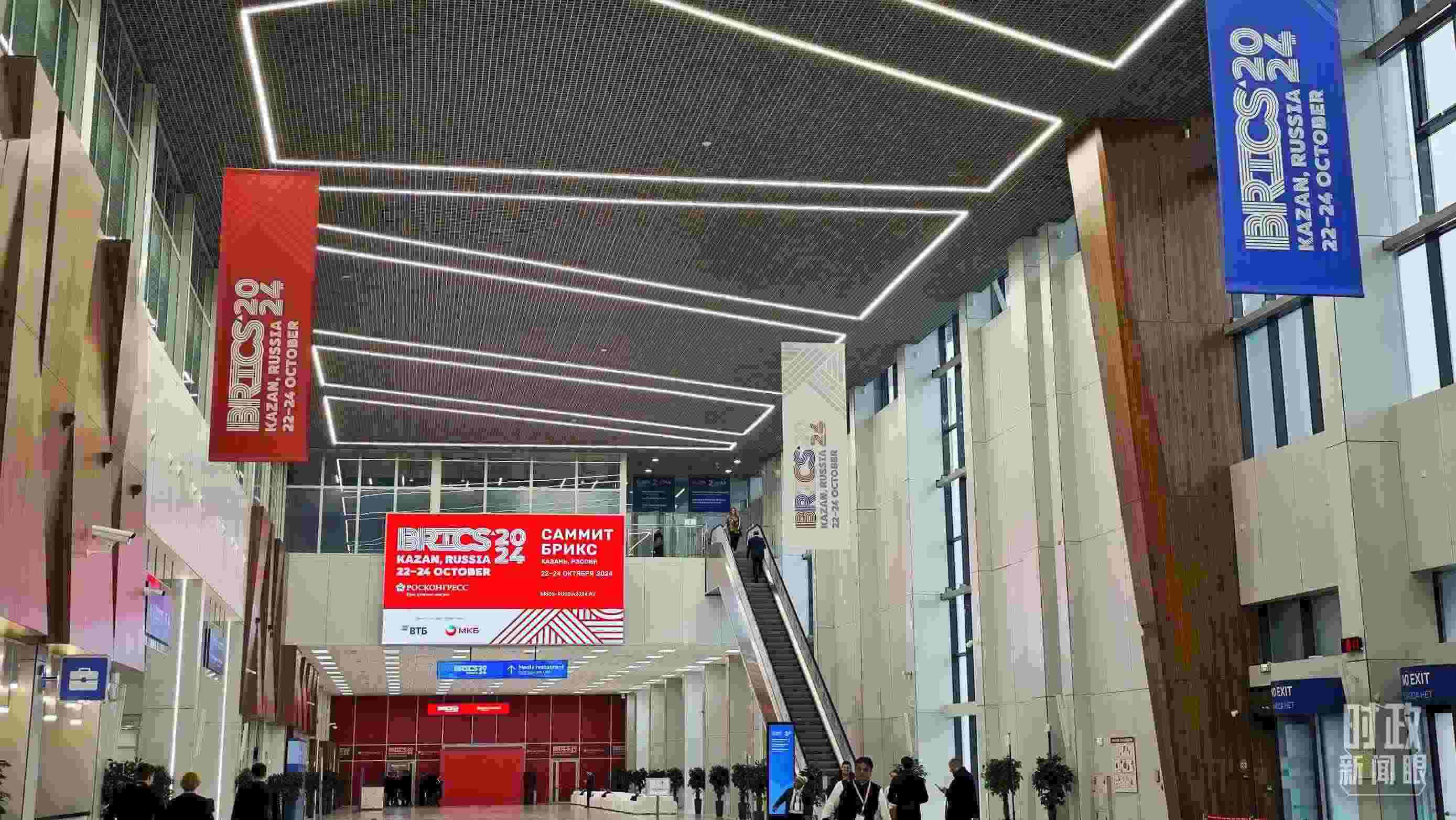 △ 喀山會(huì)展中心。（總臺記者高鑫翼拍攝）